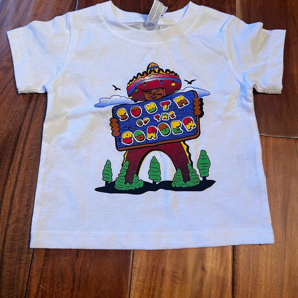 Toddler south of the border t-shirt. New! Size 2t